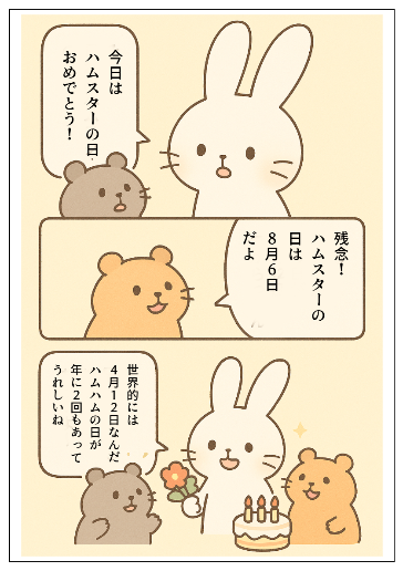 世界ハムスターの日