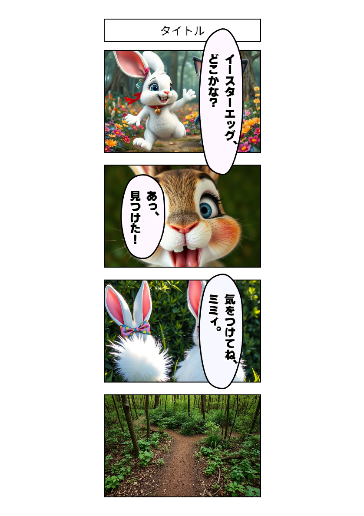 いーすたーうさぎ