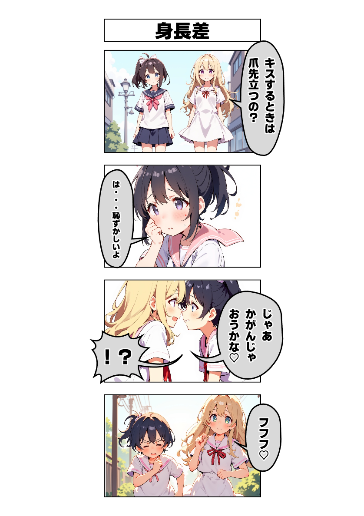 身長差