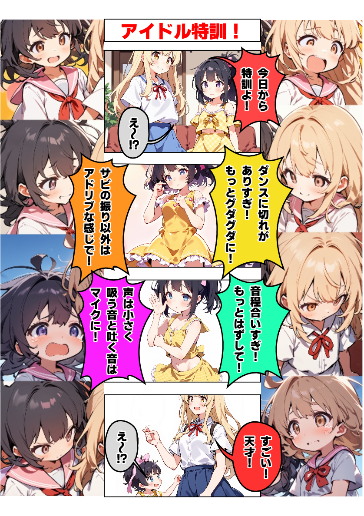 アイドル特訓！