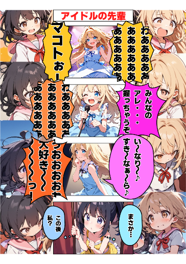 アイドルの先輩