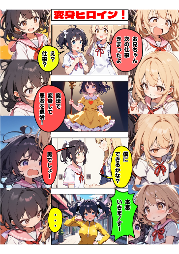 変身ヒロイン！