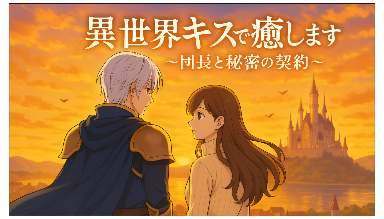 異世界キスで癒します～団長と秘密の契約～