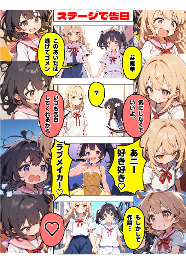 ステージで告白