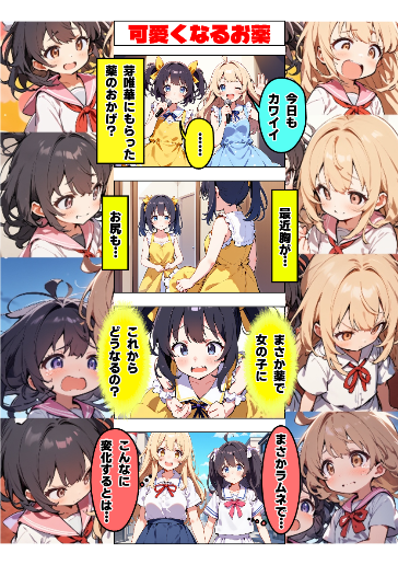 可愛くなるお薬