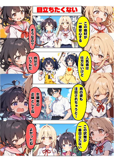 目立ちたくない