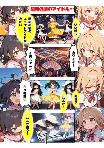 昭和の頃のアイドル…