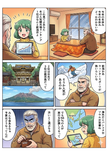 年末年始の旅行事情