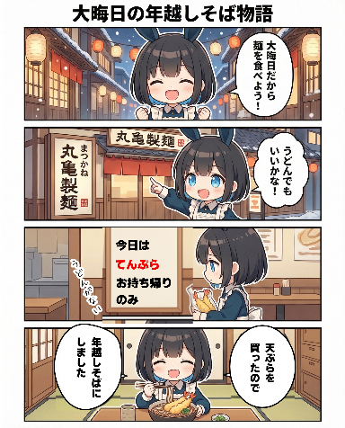 大晦日・うどん屋にうどんが売ってなかった話