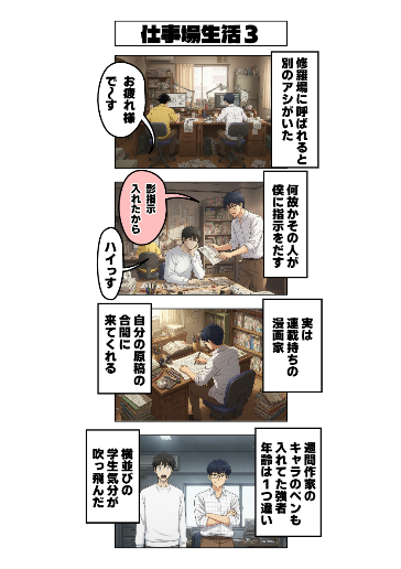 仕事場生活３